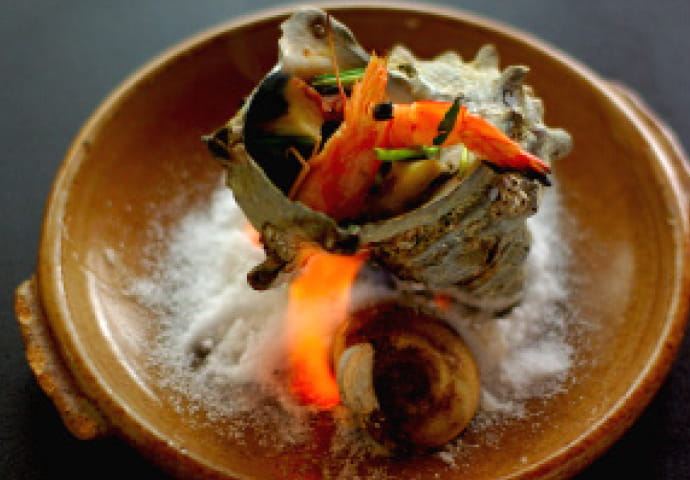 さざえげんこつ焼き